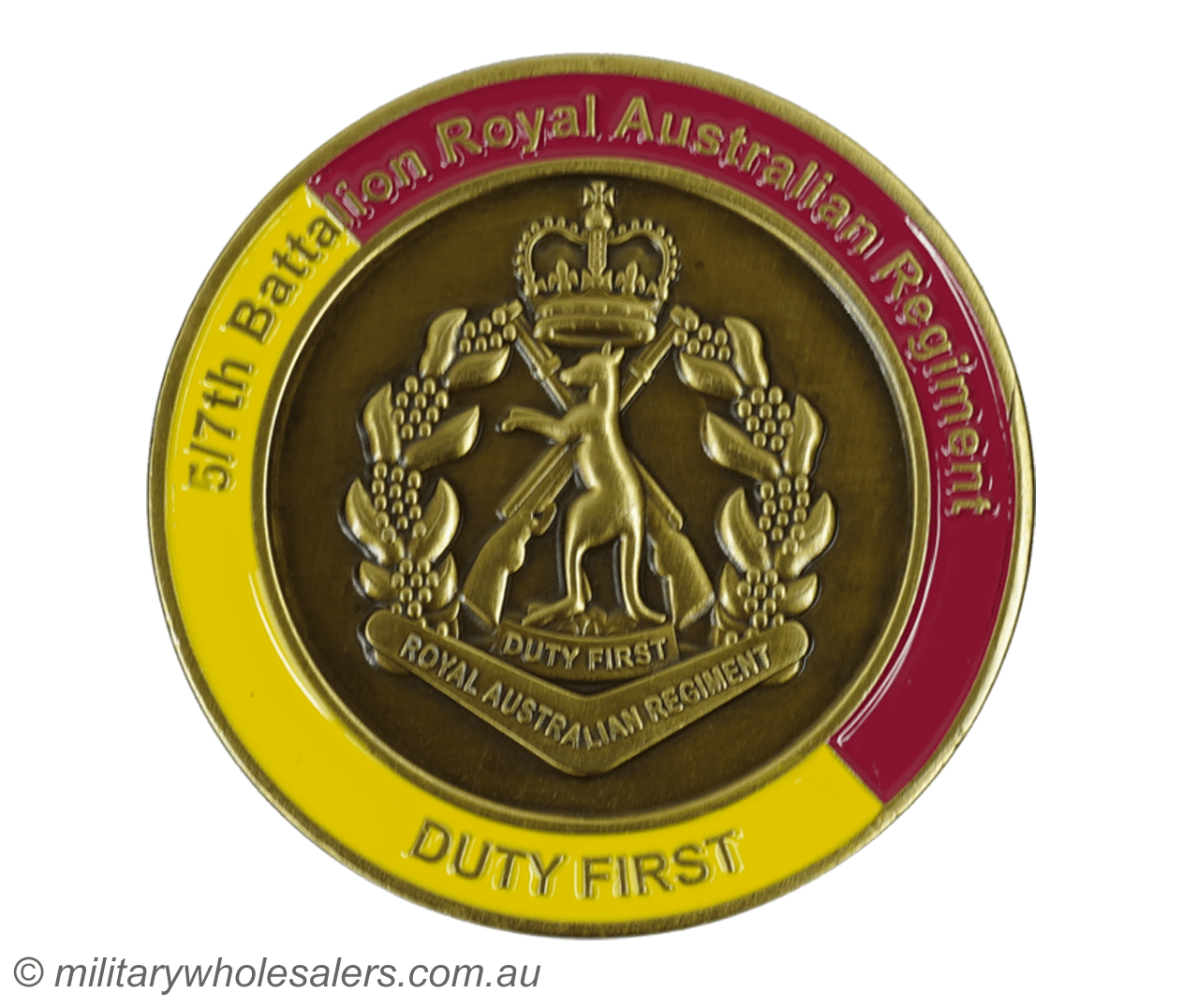 5th/7th Battalion The Royal Australia Regiment (5/7RAR) Unit Coin ...