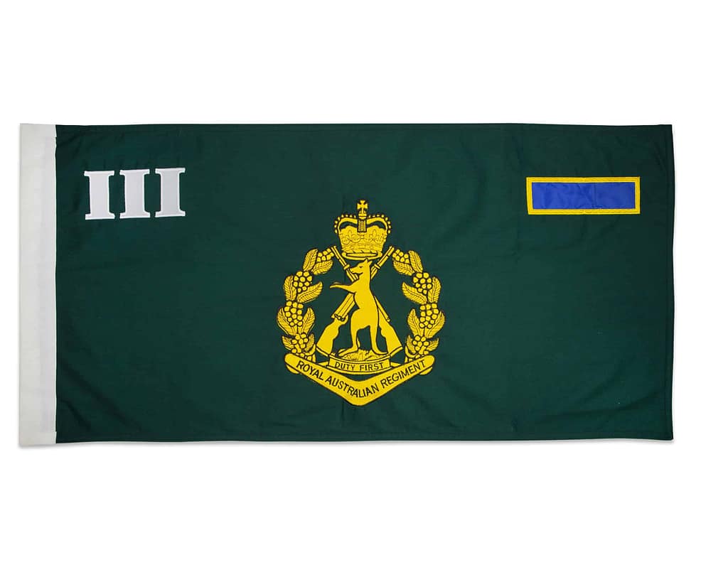 The 3rd Battalion Royal Australia Regiment (3RAR) Unit Flag – Military ...