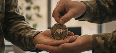 Custom ADF Coins: Commemorating Mateship and Service
